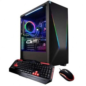 MATX 조립PC 오버클럭 수냉식 컴퓨터케이스  블랙