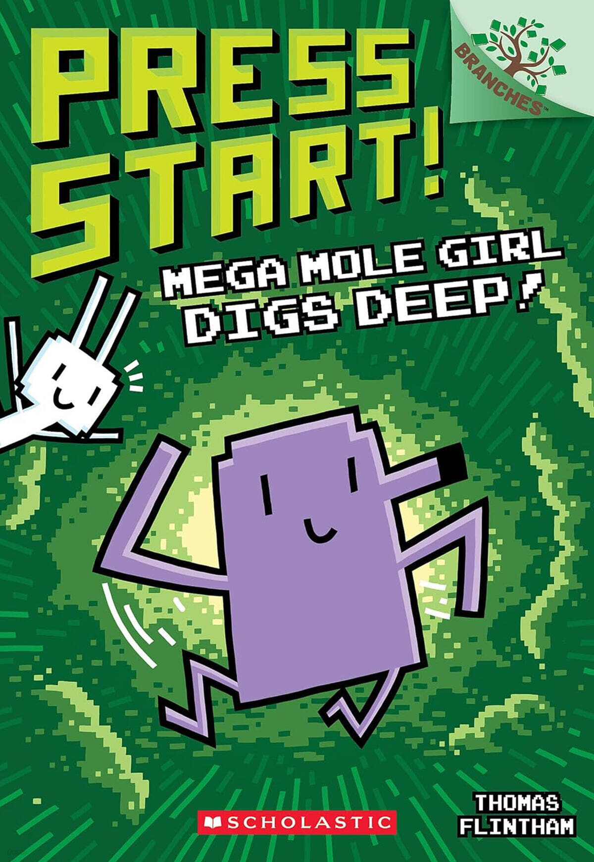 Press start! . 15 , Mega mole girl digs deep  표지