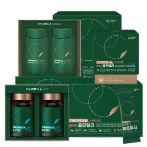 대상웰라이프 클로렐라 전 제품 모음전 면역력 항산화 피부건강 콜레스테롤 개선