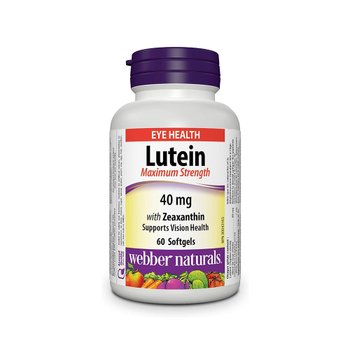 <b>웨버네츄럴</b> 루테인 제아잔틴캡슐 40mg 60소프트젤