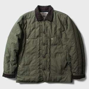 [비디알] PADDED CHORE JACKET [Military Camp] 23FWHO607