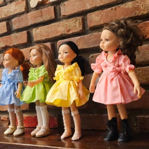 러플칼라 랩원피스무료배송🎁, 쏘잉힐링