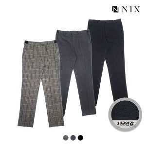 닉스 남성 TR기모 뉴슬림핏 사이드밴딩 팬츠_FNNWCPS102P