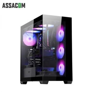 MARINE D3v7800X 블랙 라이젠7 7800X3D 게이밍 데스크탑 PC 컴퓨터 반본체 내장그래픽