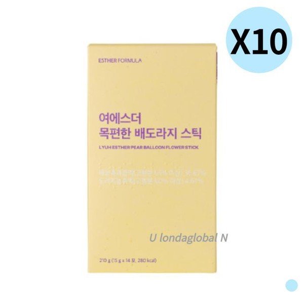 [하프<b>클럽</b>/기타]여에스더 목편한 배<b>도라지 농축액</b> 액상 스틱 14포X10