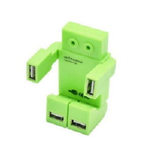 모던오피스 로봇형 USB2.0 4포트 USB허브 CB258 기념품 판촉물 맞춤제작