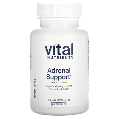 Vital Nutrients Vital Nutrients, Adrenal Support, 캡슐 60정