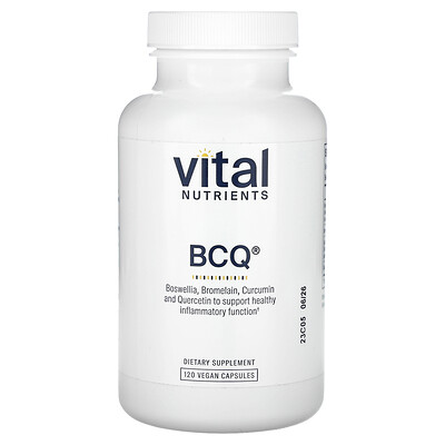 Vital Nutrients Vital Nutrients, BCQ, 베지 캡슐 120정