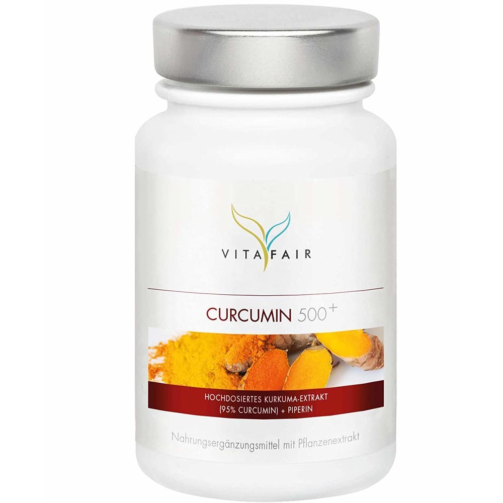 비타페어 (Vitafair) 강황 CURCUMIN 500 mg 90 캡슐  개  1개  90정