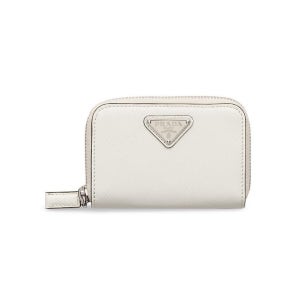 프라다 사피아노 코인 지갑 Saffiano Coin Purse 0400019269729 WHITE