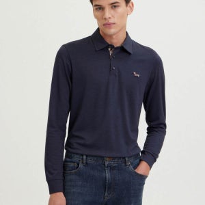 닥스 남성 이지케어 기모 플라켓 긴팔 티셔츠