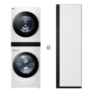 LG 트롬 오브제컬렉션 워시타워 + LG 스타일러 W21WAM-5SH