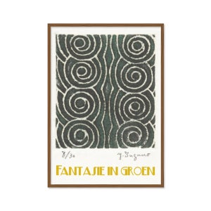 아이브람스 캔버스 포스터 Fantasie In Groen