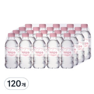 지리산수 핑크 에디션 생수 330ml, 120개