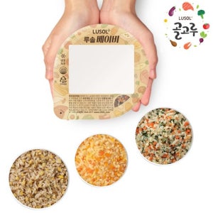 [루솔][루솔] 이유식 4단계 아기밥 18팩 골고루 세트 [갤러리아]