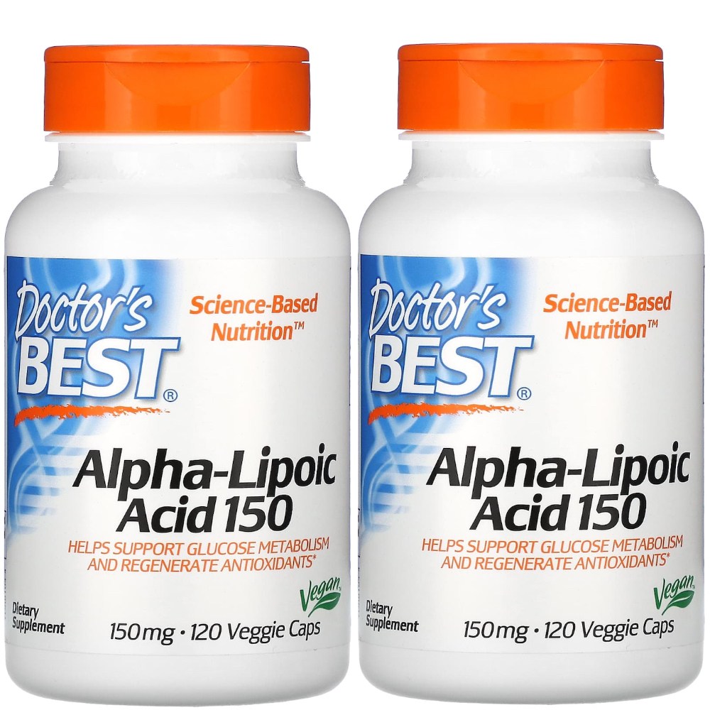 [1+1] 닥터스베스트 <b>알파리포산 150mg</b>  120정  2개