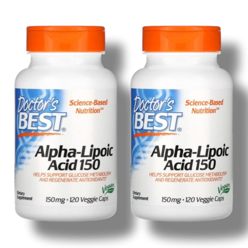 [1+1] 닥터스베스트 <b>알파리포산 150mg</b>  120정  2개