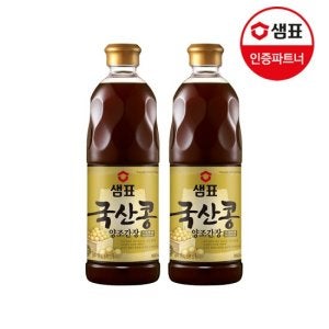 샘표 샘표 국산콩간장 860ml X 2팩