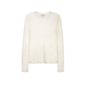 [아떼 바네사브루노 여성] 아떼바네사브루노 24FW 오프화이트 라운드넥 긴팔티셔츠 VLTS4D401OW