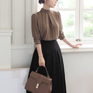 {세트}퀸란 블라우스+칼리라 스커트