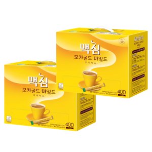 맥심 맥심 모카골드 마일드 커피믹스 400T 2개