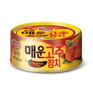 동원매운고추참치 최저가 가성비상품