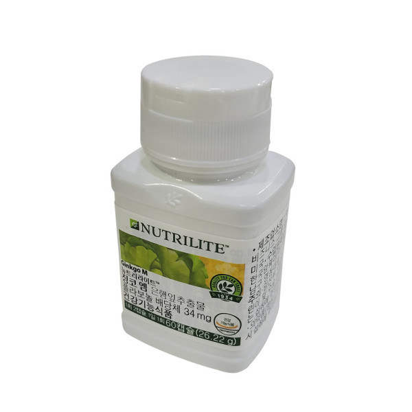 뉴트리라이트 암웨이 <b>뉴트리라이트 징코엠</b> 60캡슐