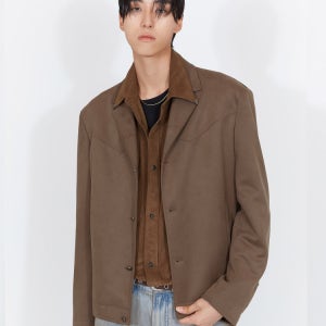 [일꼬르소] [클리어런스]네오 리바이벌 웨스턴 자켓 브라운 IEJA4F002W2