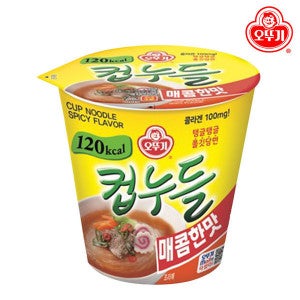 오뚜기 컵누들 매콤한맛 컵라면 15개