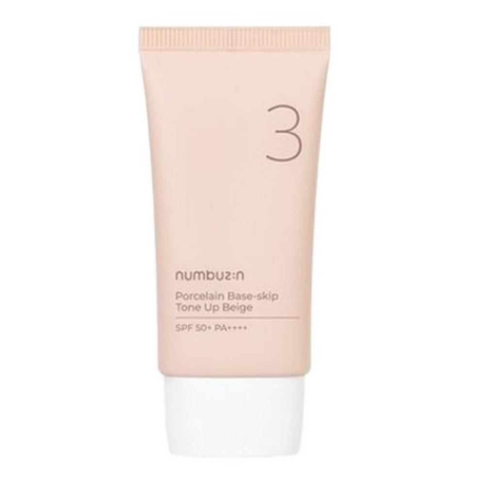넘버즈인 3번 도자기결 파데스킵 톤업베이지 SPF50+ PA++++  50ml  1개