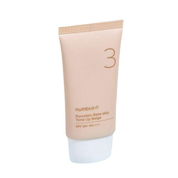 넘버즈인 3번 도자기결 파데스킵 톤업베이지 SPF50+ PA++++  50ml  1개