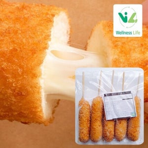웰리스 라이프 통모짜 치즈핫도그 500 g (100 g x 5 개) 20 팩 묶음상품