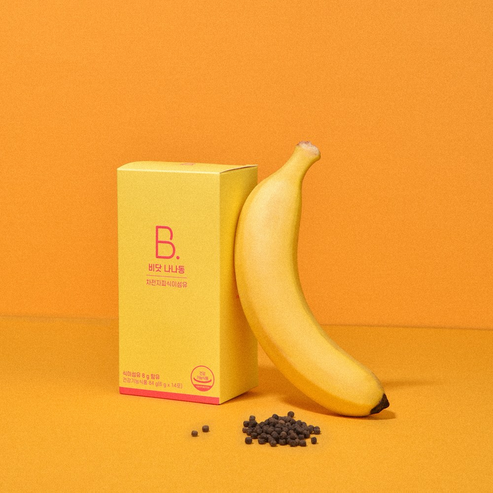 비닷나나동 바나나똥 차전자피 쾌변 식이섬유 차전자피환 변 비움 <b>과민성 대장</b> 8 000mg  84g  1개