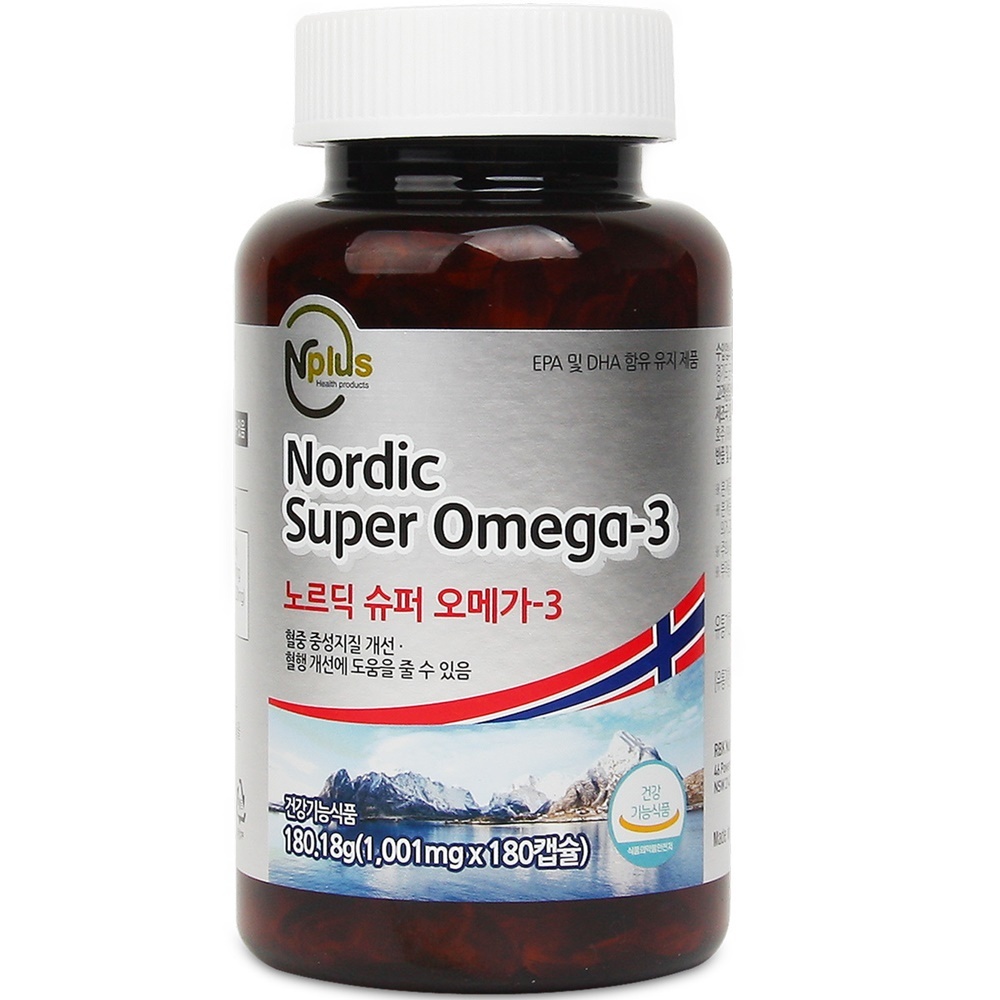 노르딕 슈퍼 <b>오메가3</b>  180정  1개