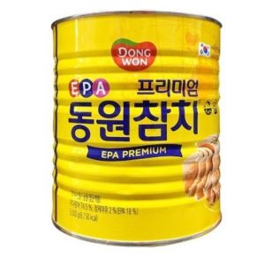 동원 참치 3kg EPA 프리미엄 살코기 대용량 참치캔 업소용 덕용 김밥용