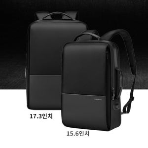 [백스테이] B295B 윌리엄POLO 2 SIZE 남자 대용량 확장 백팩 15.6인치/17.3인치 노트북수납