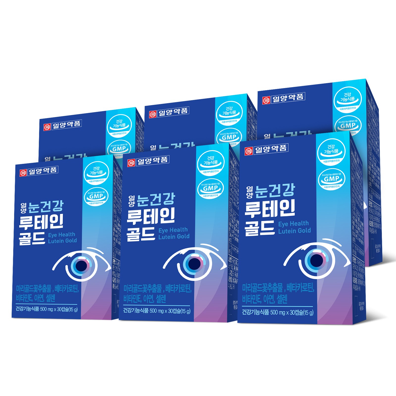 일양약품 눈건강 루테인 골드  30정  6개