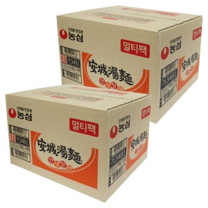 농심 안성탕면 125g  80개입 대용량 박스