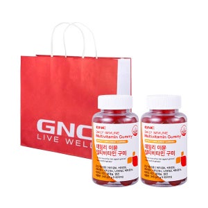 GNC 데일리 이뮨 멀티비타민 구미 (60구미) x 2개