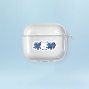 [블루투스 케이스] 투명 플래닛 곰찌 블루