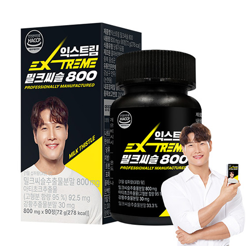 <b>익스트림</b> 밀크씨슬 800mg 90정, 1개