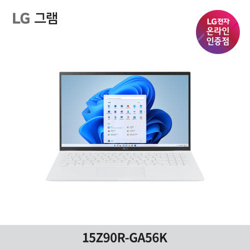 LG전자 LG그램 15Z90R-GAFWK 윈도우11탑재 램16GB+NVMe1TB 노트북