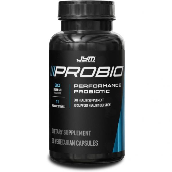 <b>JYM Supplement Science</b> ProBio Performance 남성 및 여성을 위한 프로바이오틱스 심장 장 <b>면역</b> 건강 운동 회복 신체 구성 30일분  30정  1개