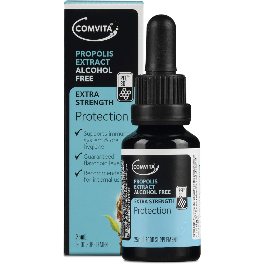 <b>콤비타</b> 구강 <b>입냄새</b> 면역 케어 <b>Comvita</b> PLF30 알콜 프리 프로폴리스 추출액 25ml Extra Strength Propolis Extract COMPROL47  1개