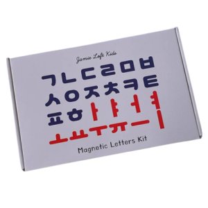 제이미로프트 키즈 한글자석교구 퍼즐 세트  1세트  188피스
