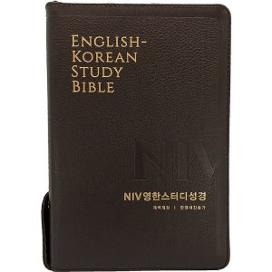 NIV 영한스터디성경(한영새찬송가) - 개역개정 / 대합본 / 뉴그레이