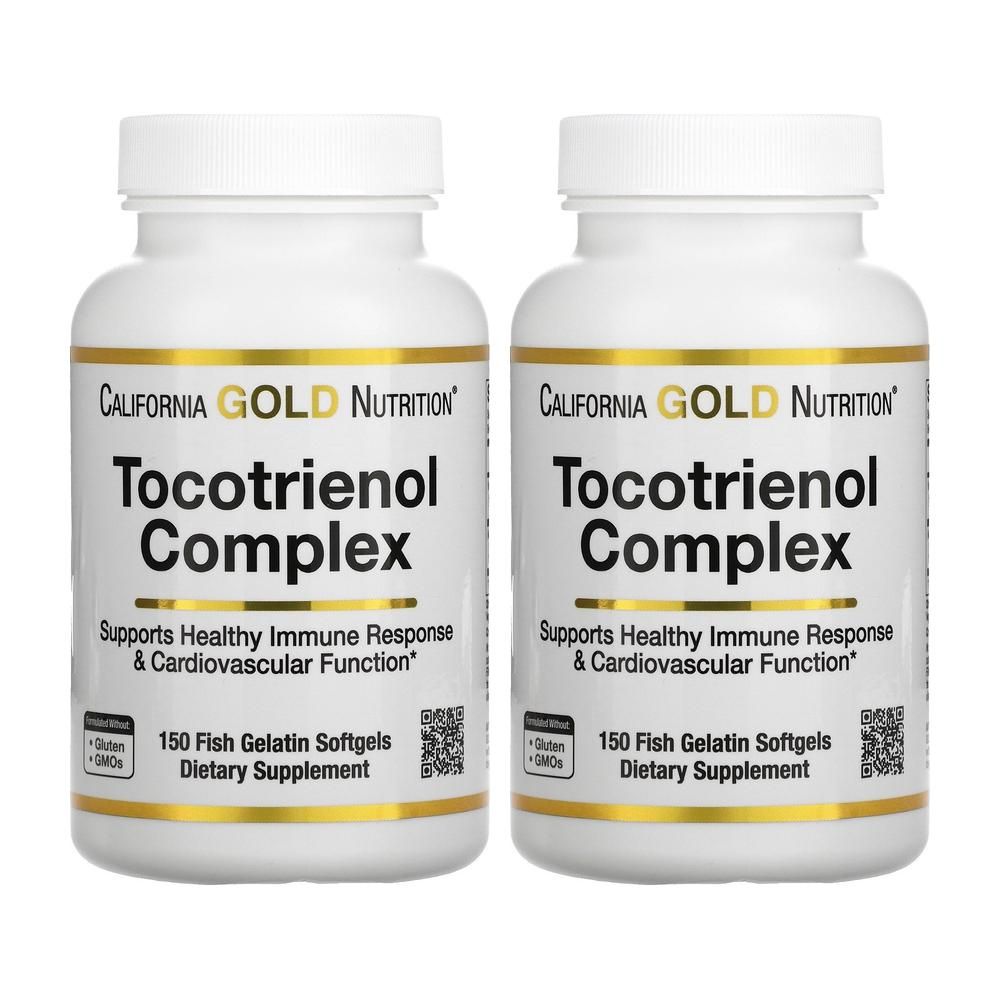 2팩 캘리포니아골드뉴트리션 <b>토코트리에놀 컴플렉스</b> 150정  2개