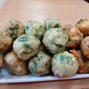 ✔수제 굴림만두 600g 22개🌹 고기치즈김치 종합팩, 홍봉자치즈굴림만두