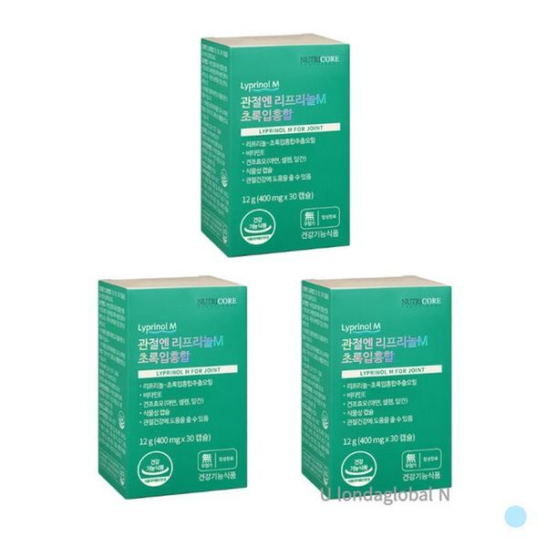 [기타] 뉴트리코어 <b>관절엔 리프리놀M</b> 초록입홍합오일 3개월분