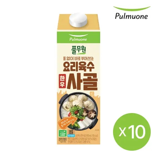 <b>풀무원</b> 요리육수 사골 (1kg)X10개